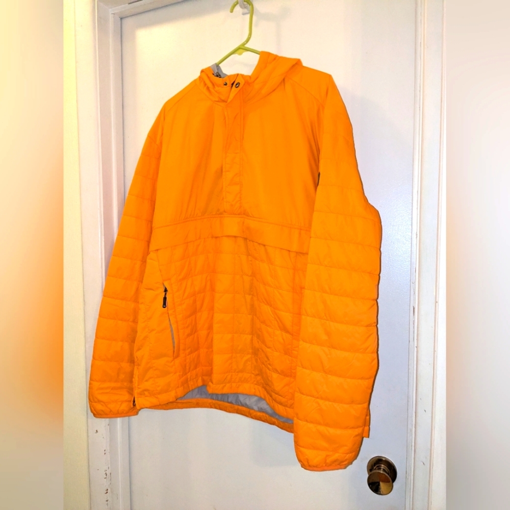 Cutter and Buck Rainier primaloft men's eco half zip popover quilted jacket XXL